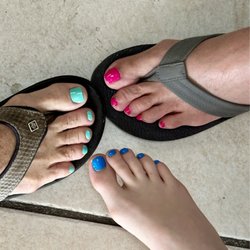 Lavish Nails and Spa - Three gel pedicures - now we are ready for summer