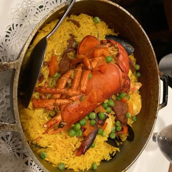 Spanish Tavern - a lobster and rice dish - Spanish Near Me - Newark, New Jersey