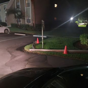Woodhaven Apartment Homes - Showing how light post is very dangerous. They charge to live here???? - Apartments Near Me - Rockledge, Florida Woodhaven Apartment Homes - Showing how light post is very dangerous. They charge to live here???? - Apartments Near Me - Rockledge, Florida