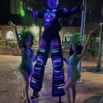 Velez Entertainments - Carnival Dancers LED Robot - Performing Arts Near Me