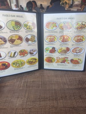 Menu photo 8 Paseo San Miguel Los Angeles, CA