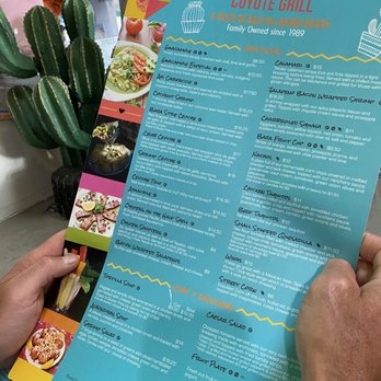 Coyote Grill - Menu - Mexican Near Me - Laguna Beach, California