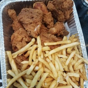 Hook Fish & Chicken - 10 piece thigh and legs. Fresh and hot. They were great! - Chicken Wings Near Me - West Chester Township, Ohio Hook Fish & Chicken - 10 piece thigh and legs. Fresh and hot. They were great! - Chicken Wings Near Me - West Chester Township, Ohio
