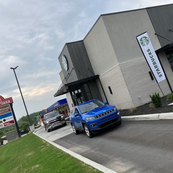 Starbucks - a blue jeep parked in front of a starbucks - Coffee & Tea Near Me - Meadville, Pennsylvania Starbucks - a blue jeep parked in front of a starbucks - Coffee & Tea Near Me - Meadville, Pennsylvania