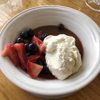 Simon Pearce - Chocolate mousse - New American Near Me - Quechee, Vermont Simon Pearce - Chocolate mousse - New American Near Me - Quechee, Vermont