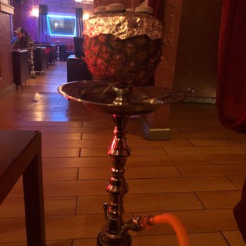 Clouds by Exhale Hookah Lounge - Pineapple head hookah - Lounges Near Me - Naperville, Illinois