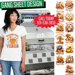 One Heart Apparel - Gang Sheet Design and custom printing! One Heart Apparel offers same-day delivery. CALL US TODAY 931-538-3933