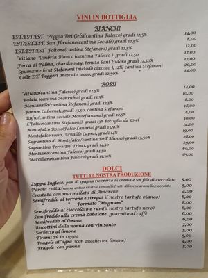 Menu photo 1 Ristorante Borgo Antico Montefiascone, VT