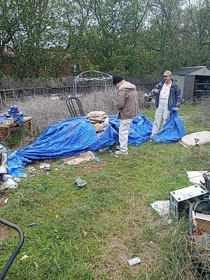 junk removal - customer called we showed up on time got the job done and left nothing behind