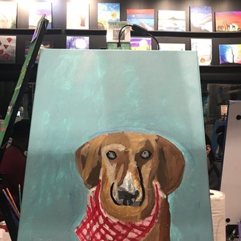 Muse Paintbar - National Harbor - After photo of my pet - Paint & Sip Near Me - Oxon Hill, Maryland Muse Paintbar - National Harbor - After photo of my pet - Paint & Sip Near Me - Oxon Hill, Maryland