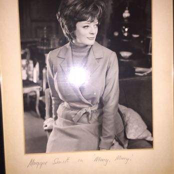 J Sheekey - Maggie Smith as a young woman! - Seafood Near Me - London, XGL