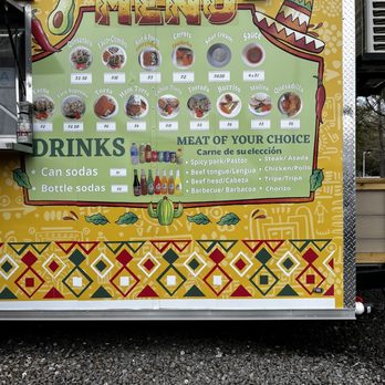 Taqueria Espres - Menu on side of truck - Mexican Near Me - North Charleston, South Carolina Taqueria Espres - Menu on side of truck - Mexican Near Me - North Charleston, South Carolina