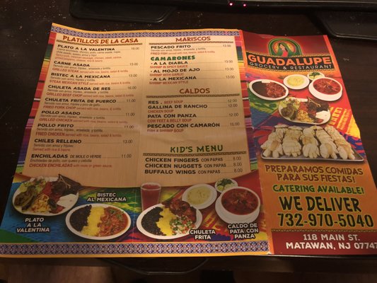 Menu photo 2 Guadalupe Grocery & Restaurant Matawan, NJ