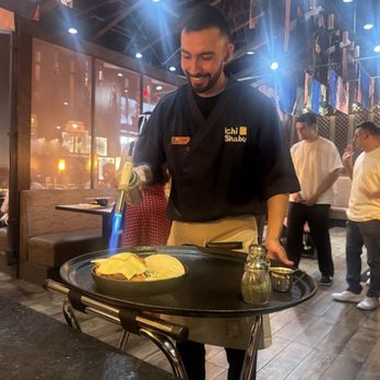 Ichi Shabu - Chicken curry table side - Japanese Near Me - Fresno, California