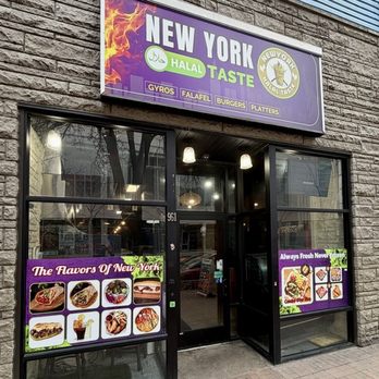 New York Halal Taste - Exterior/entrance of restaurant - Halal Near Me - Pittsburgh, Pennsylvania