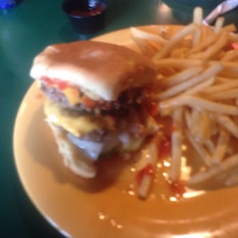 Main Street Cafe - Monster burger cooked perfectly - American Near Me - Newtown, Ohio Main Street Cafe - Monster burger cooked perfectly - American Near Me - Newtown, Ohio