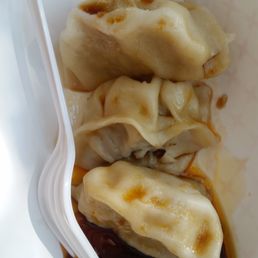 $3 Pork & Napa Dumplings from Szechuan Noodle Bowl $3 Pork & Napa Dumplings from Szechuan Noodle Bowl