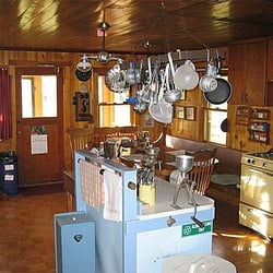 North Fork Hostel & Square Peg Ranch & Cabins - Kitchen - bring your food & cook with others