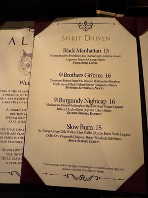 Menu photo 5 Alice Omaha, NE