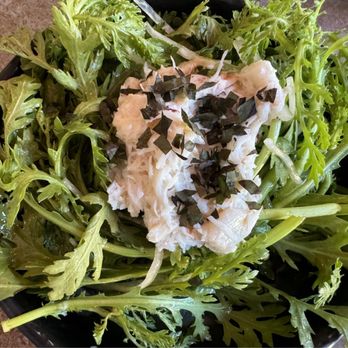 Izakaya Minato - Crab salad with amazing greens - Izakaya Near Me - Portland, Maine Izakaya Minato - Crab salad with amazing greens - Izakaya Near Me - Portland, Maine