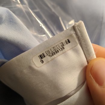 Dependable Cleaners - Boston - Match this to receipt. Cotton shirt. - Sewing & Alterations Near Me - Boston, Massachusetts