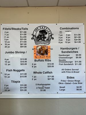 Menu photo 1 J&S Catfish Dallas, TX Menu photo 1 J&S Catfish Dallas, TX