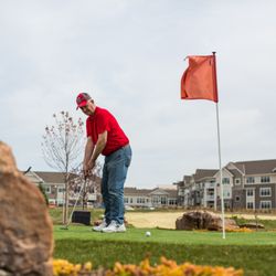 Hillcrest Country Estates Grand Lodge & Villas - Our well-designed putting green features artificial turf and real sand traps for chipping and putting