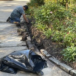 All American Stone and Turf - Damages being repaired at our expense and on our time.