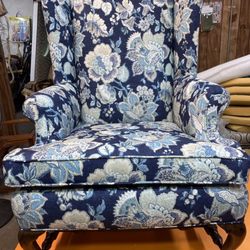Luna Upholstery - Floral Wingback