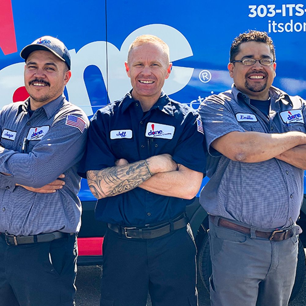 Slide of Done Plumbing, Heating, Cooling & Electric