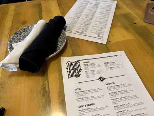 Menu photo 3 Black Sheep Milwaukee, WI