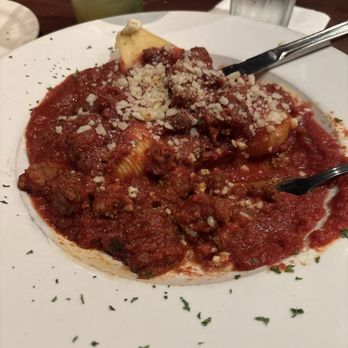 Pasquale's - Stuffed Shells with Meat Sauce added. - Pizza Near Me - Buffalo, New York