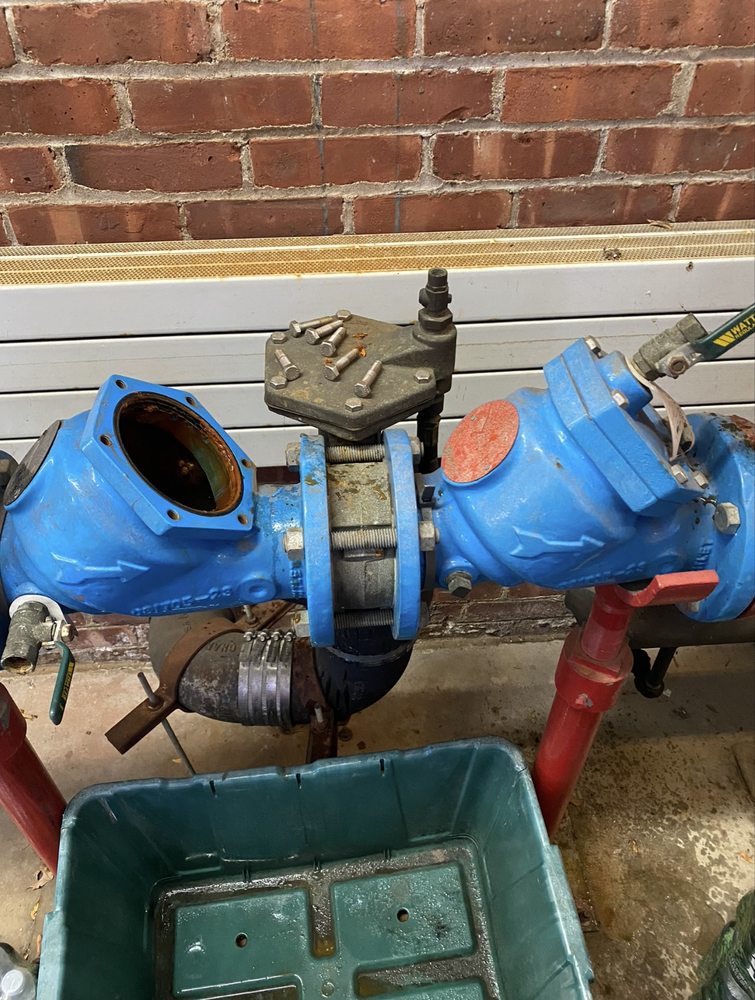 Slide of Guardian Backflow Testing