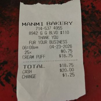 Manmi Bakery - Bakeries Near Me - Garden Grove, California