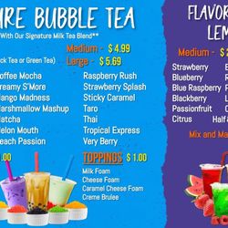 Rollup Ice Cream & Eatery - Menu