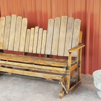 Samuel T Bryant Distillery - A comfy glider on the porch. - Distilleries Near Me - Jackson, Tennessee