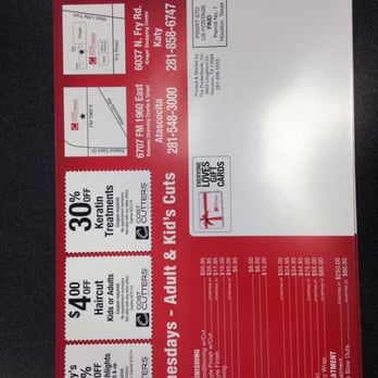 Cost Cutters - Summer madness coupons! Check your mailer or come and talk to us! - Hair Salons Near Me - HUMBLE, Texas
