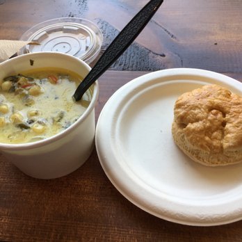 Xielo Artisan Desserts - Poblano soup and biscuit - Creperies Near Me - Oxnard, California Xielo Artisan Desserts - Poblano soup and biscuit - Creperies Near Me - Oxnard, California