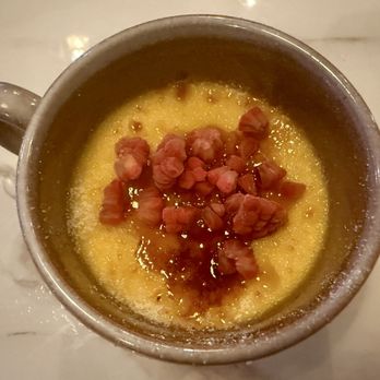 Flour Modern Pasta Bar - Mango Crème Brûlée - Italian Near Me - Columbus, Ohio