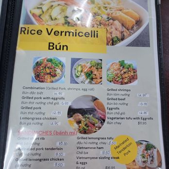 Pho O’clock - Menu. - Vietnamese Near Me - Modesto, California