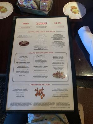 Menu photo 1 Pappadeaux Seafood Kitchen Houston, TX Menu photo 1 Pappadeaux Seafood Kitchen Houston, TX