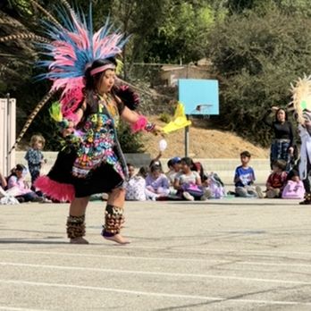 Latona Avenue Elementary School - Indigenous dancers doing an event for the school - Elementary Schools Near Me - Los Angeles, California
