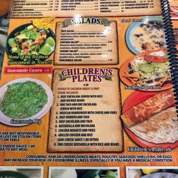El Patron - Menu pt1 - Mexican Near Me - Birmingham, Alabama