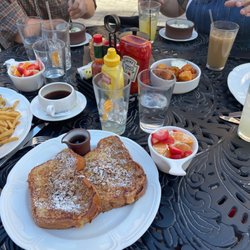 The Waterfront Hotel - French toast, Tator tots