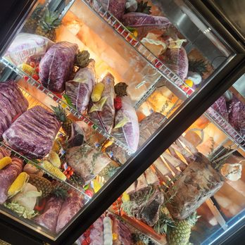 Zara Austin - Meat display at entrance - Mediterranean Near Me - Forest Hills, New York Zara Austin - Meat display at entrance - Mediterranean Near Me - Forest Hills, New York