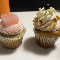Cucumber Melon Cupcake GF Gluten-Free Salted Caramel Macchiato Cupcake