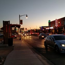 Gilbert Food Truck Food Court - Beautiful night shot of downtown Gilbert Az!