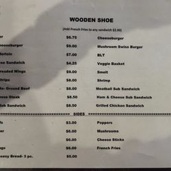 Wooden Shoe - Unsure if prices are the same now?