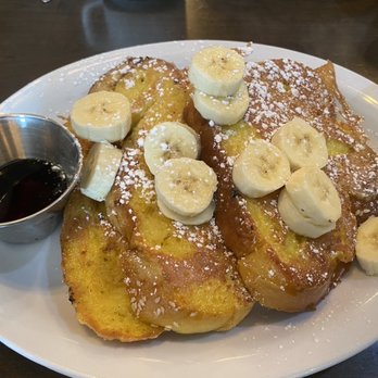 Ramona's Kitchen - Challah French Toast, Added Bananas - Breakfast & Brunch Near Me - Markham, Ontario