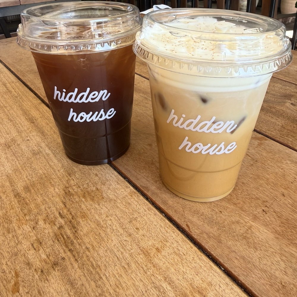 Hidden House Coffee - maple latte and americano - Coffee & Tea Near Me - San Clemente, California